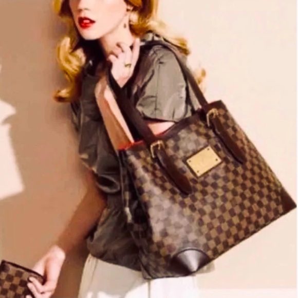 Louis Vuitton Handbags - Louis Vuitton Damier Ebene Hampstead MM Tote Shoulder Bag